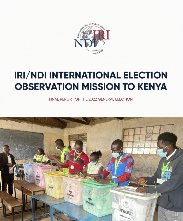 NDI/IRI International Election Observation Mission Releases Final